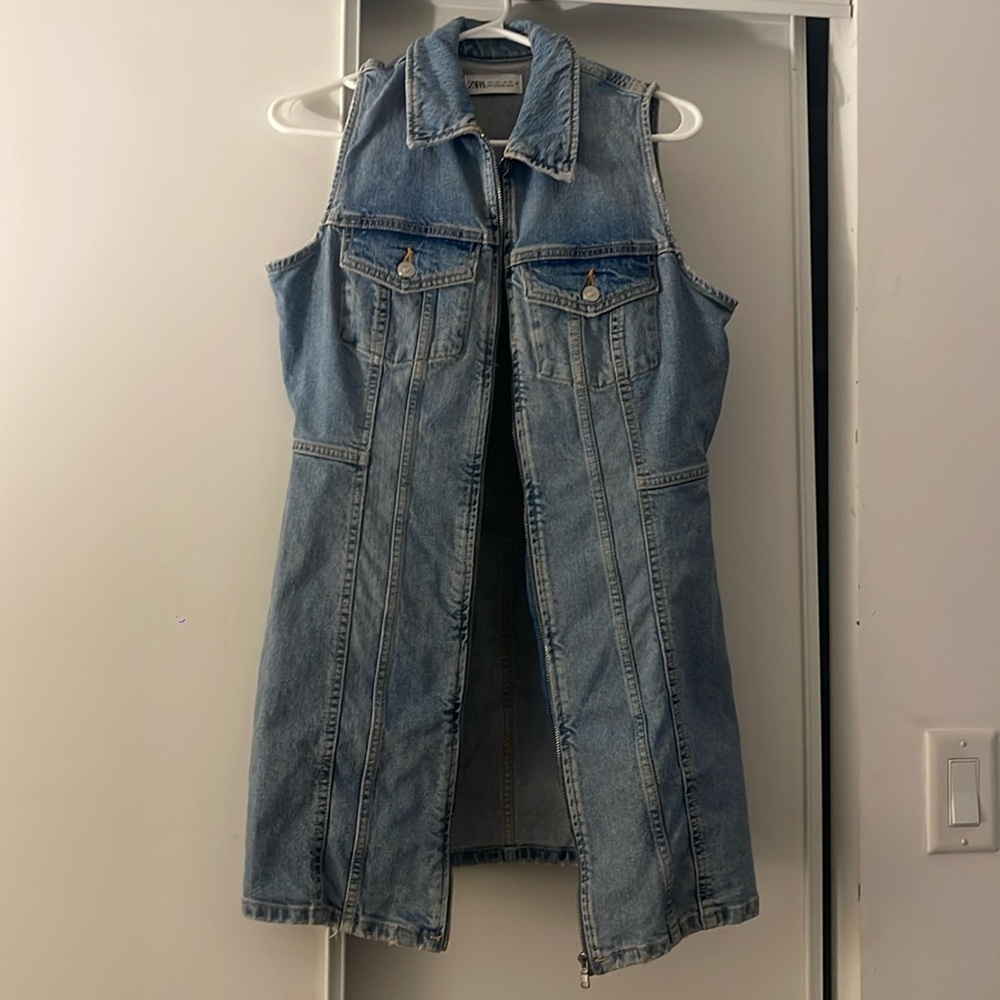 Denim Sleeveless Dress